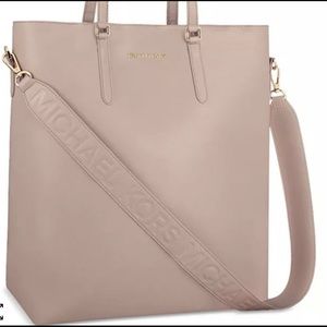 BRAND NEW Michael Kors tote bag purse, blush color, large shoulder crossbody bag